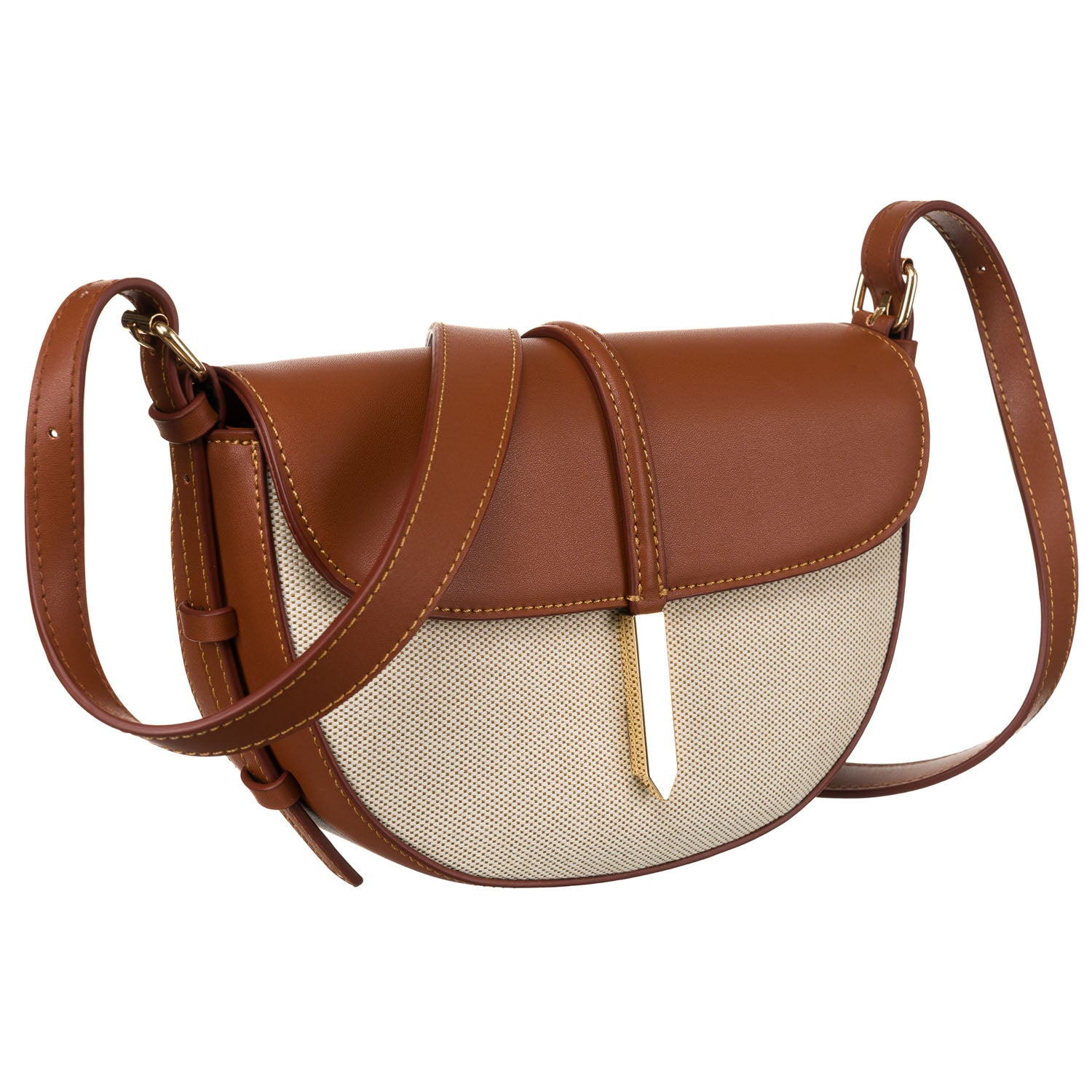 Rankinė moterims Peterson, smėlio ir ruda N465