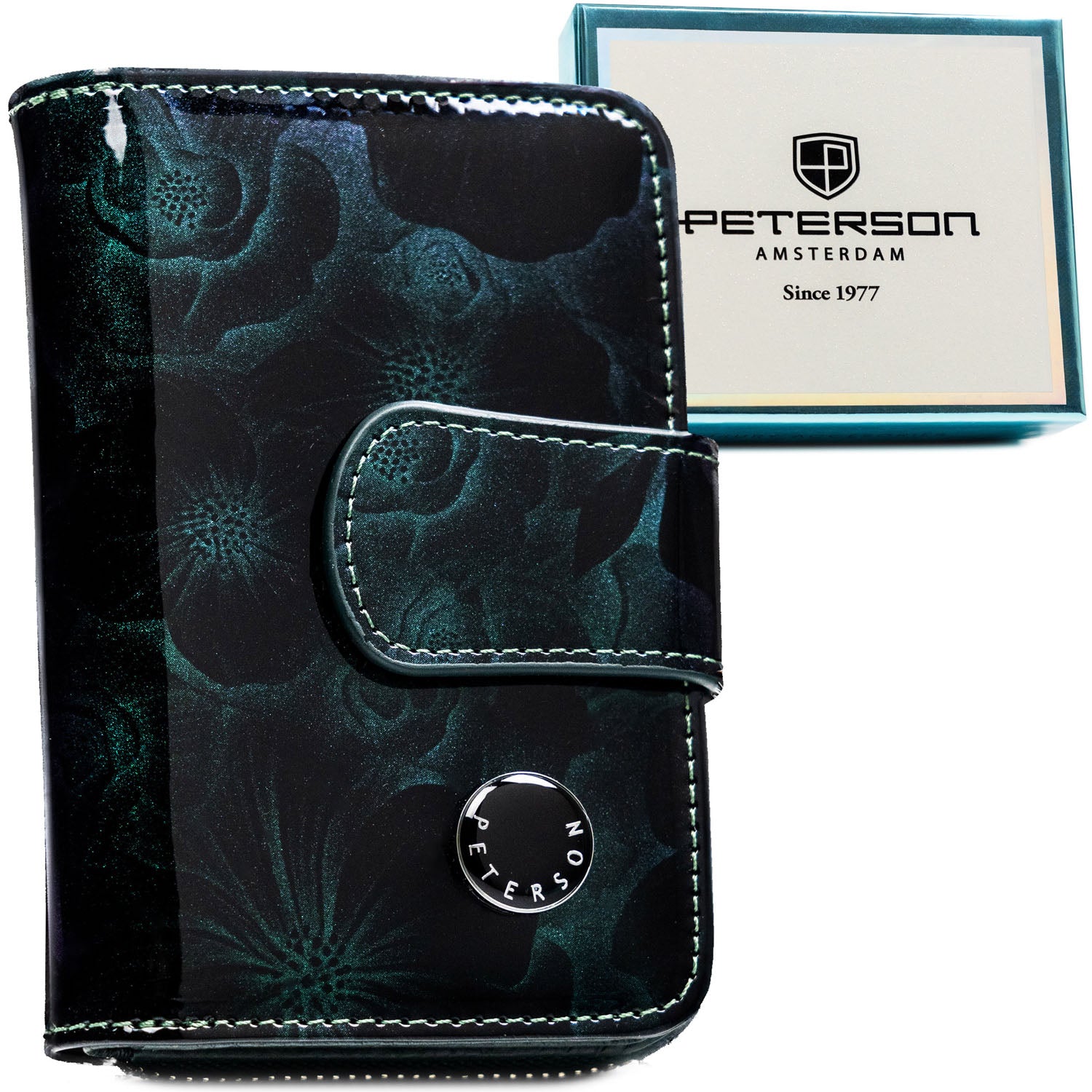 Piniginė moterims Peterson, žalias PT6