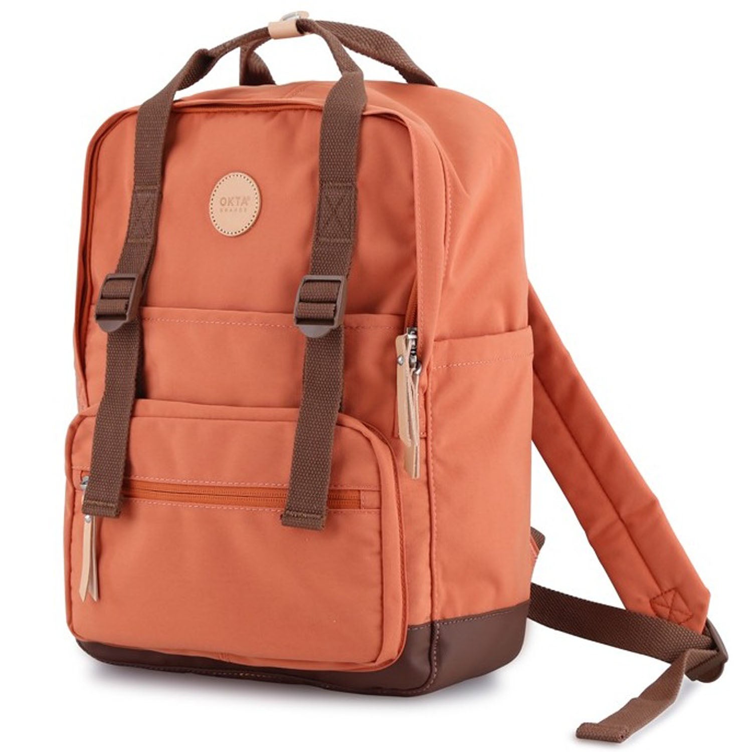 Miesto kuprinė Himawari, oranžinė-ruda