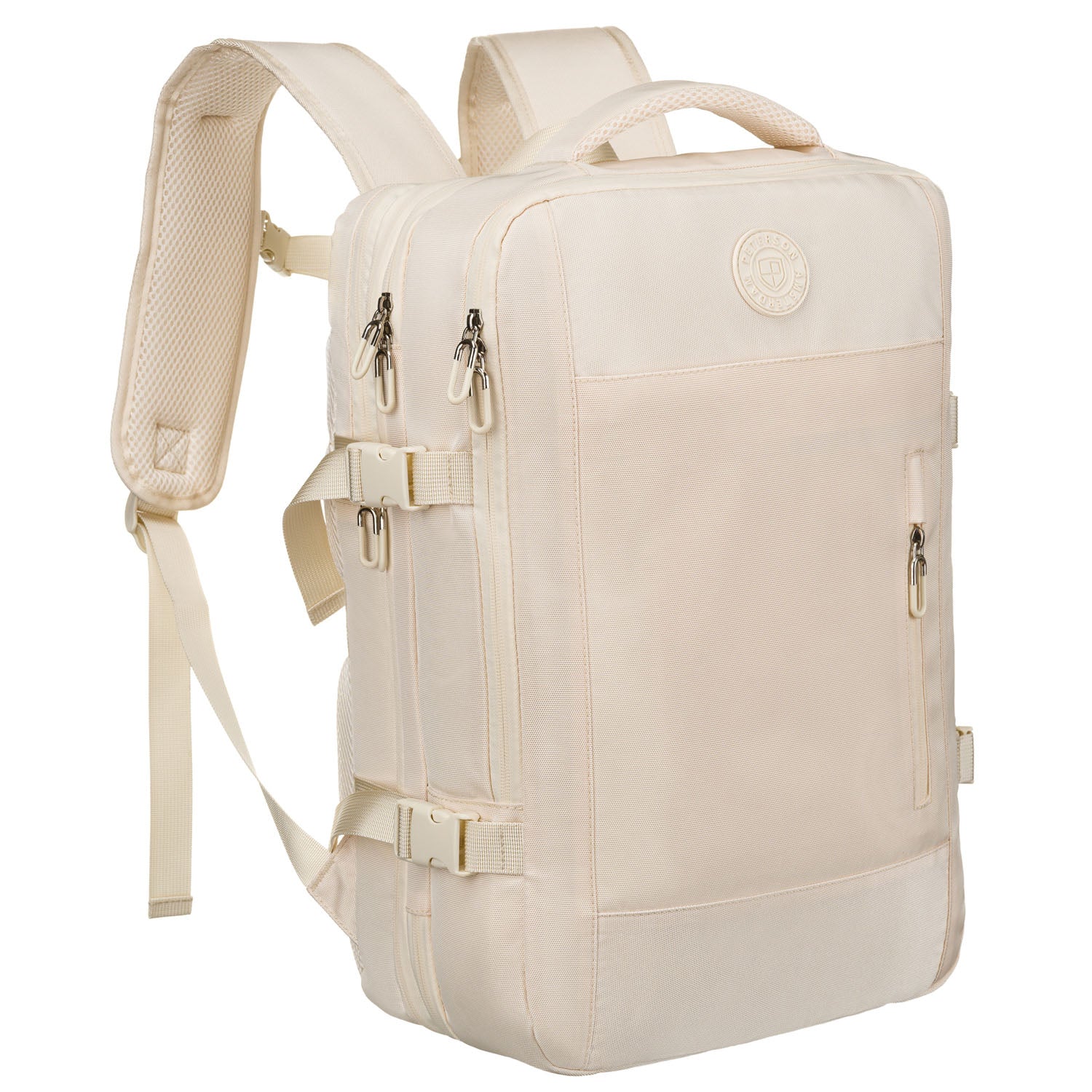 Vidutinė kuprinė unisex Peterson, dramblio kaulo