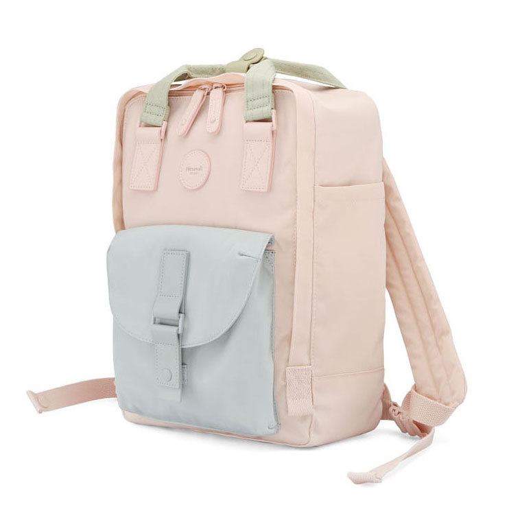 Moteriška kuprinė Himawari, rožinė ir žydra, vandeniui atspari