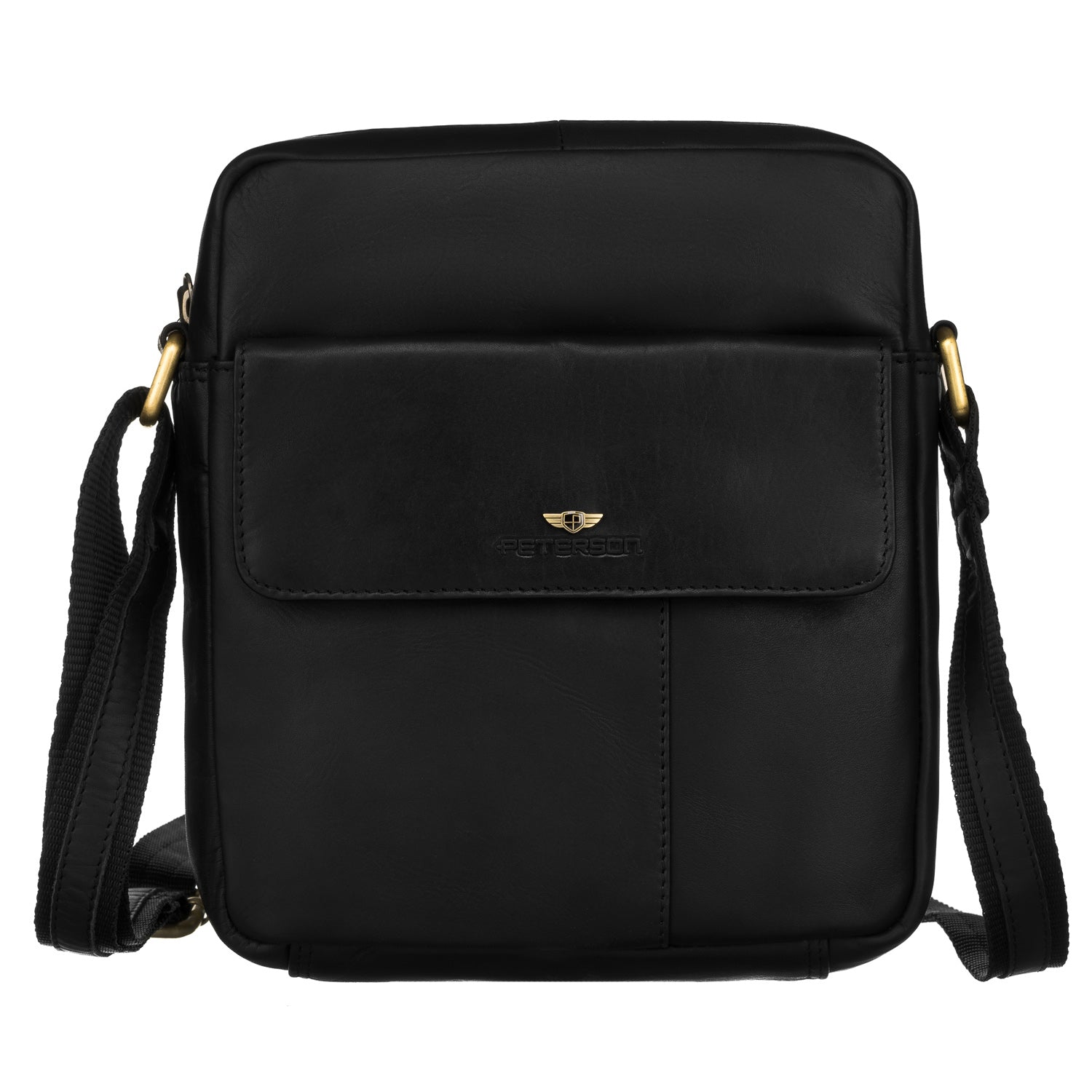 Vidutinė rankinė Peterson, juoda R6