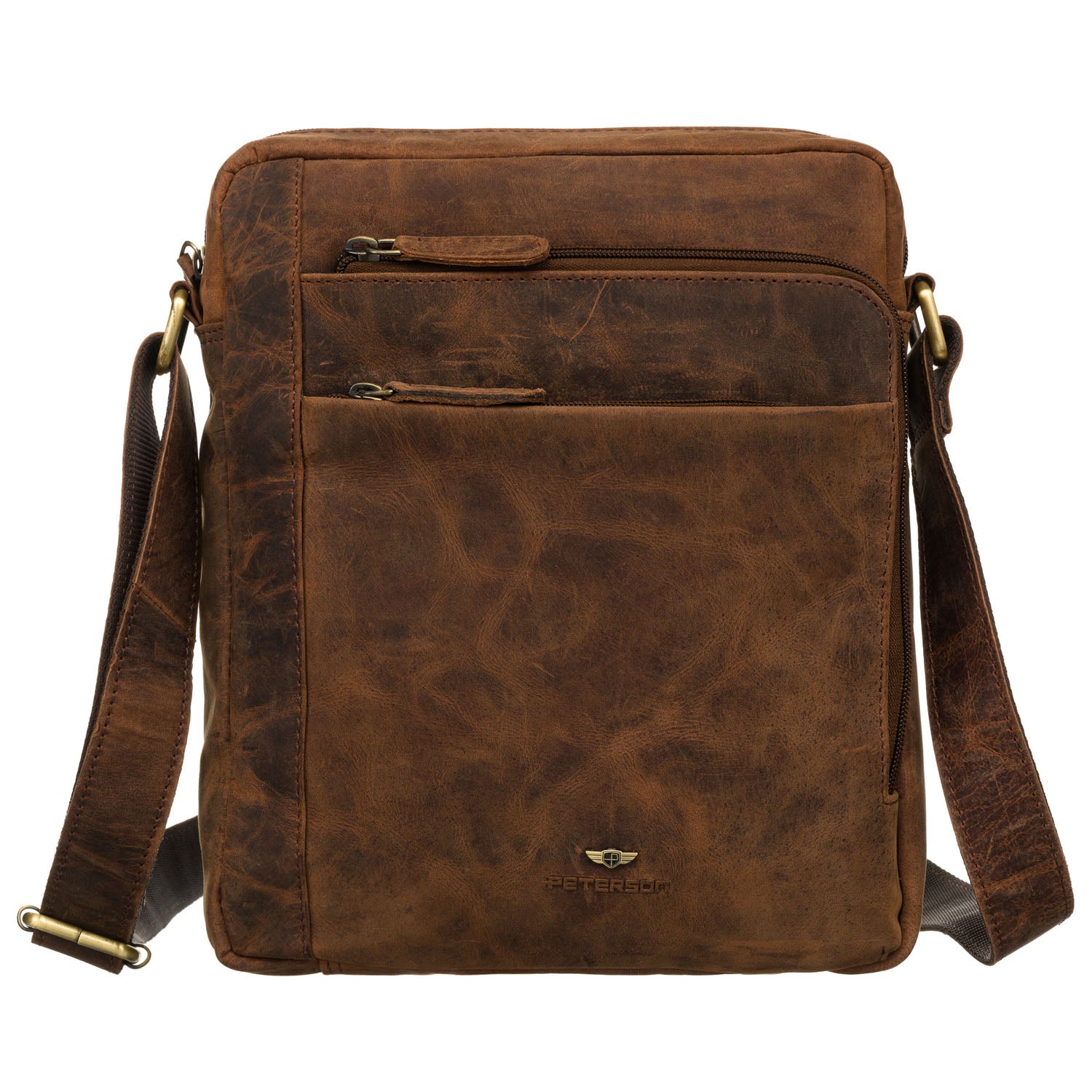 Rankinė vyrams Peterson, ruda R287