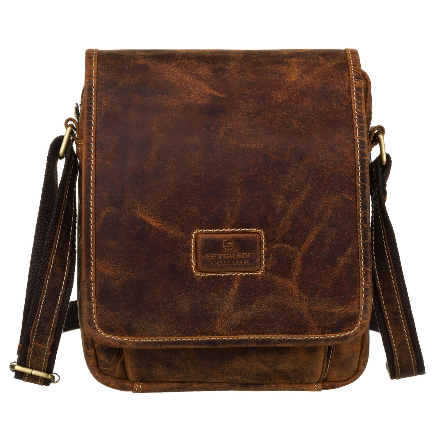 Rankinė vyrams Peterson, ruda R540