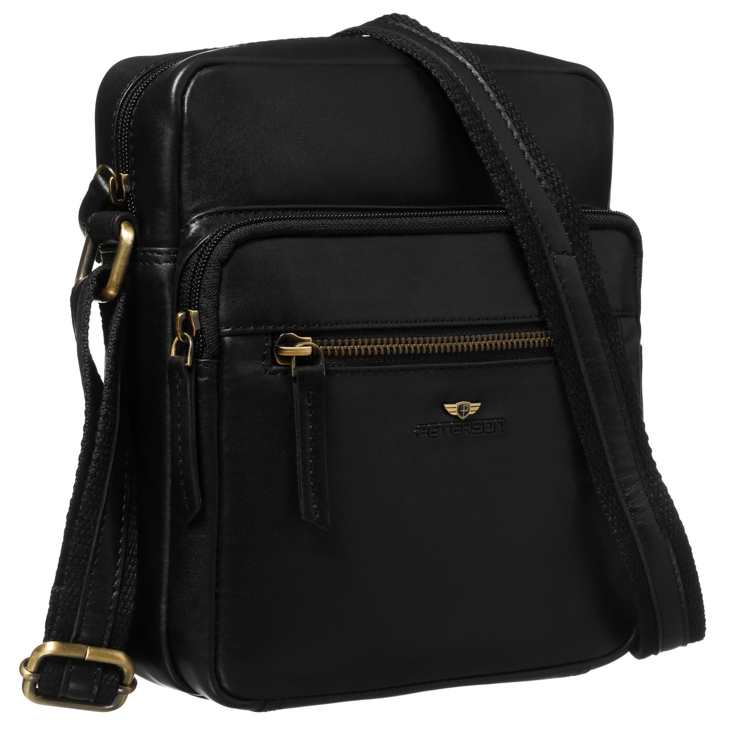 Rankinė vyrams Peterson, juoda 6736