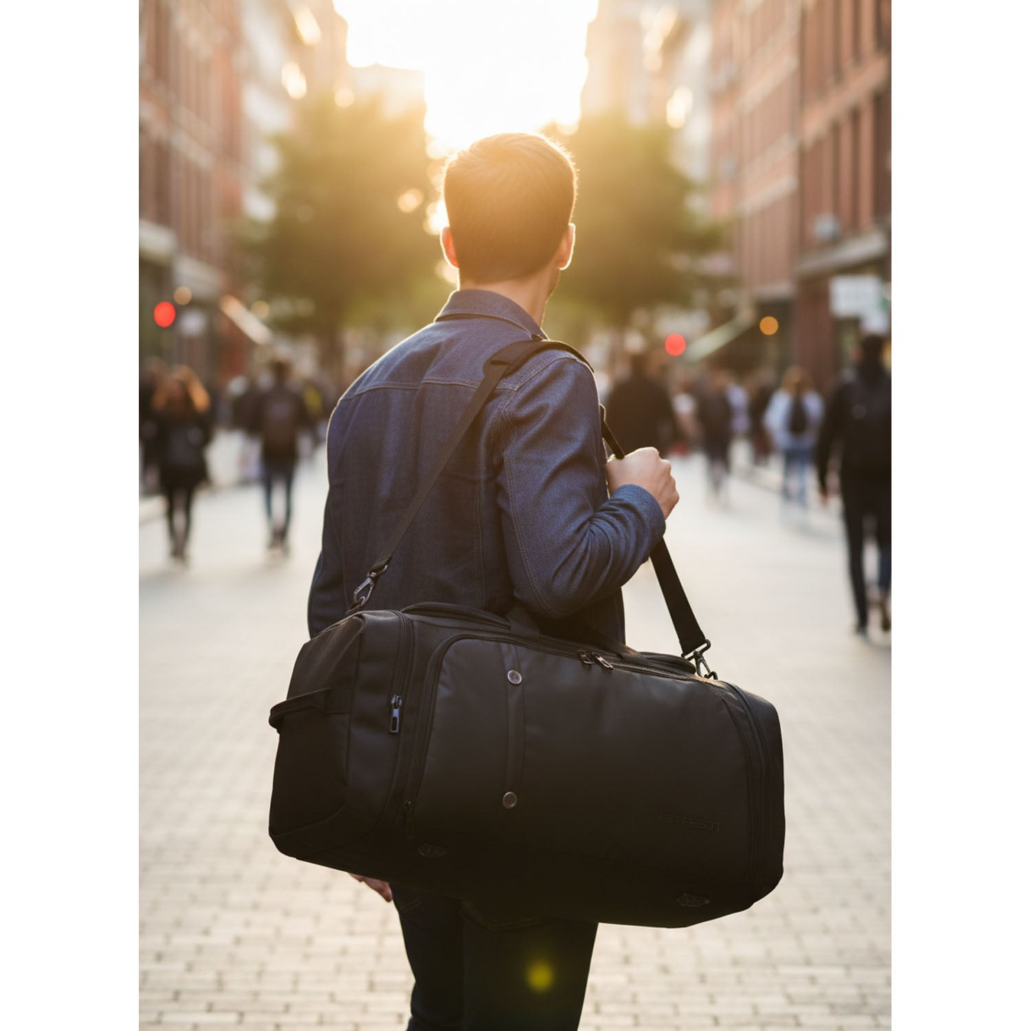 Sportinė rankinė Peterson, juoda G12