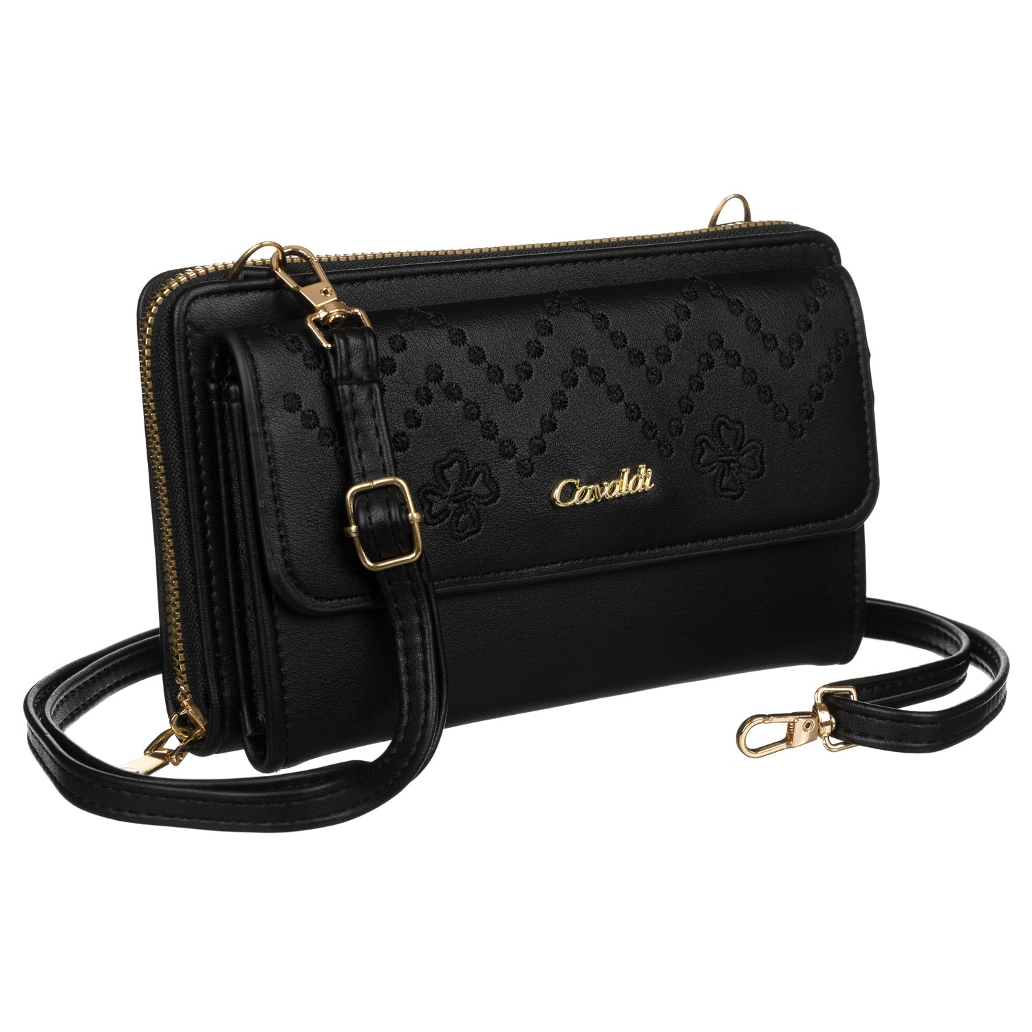 Rankinė Cavaldi, juoda C4536