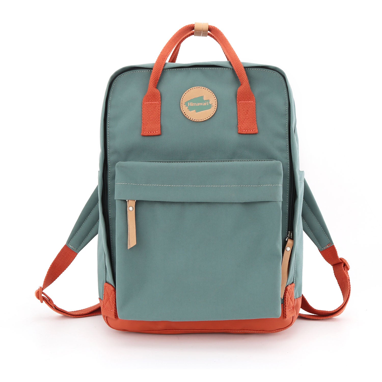 Stilinga, talpi kuprinė Himawari, turkio ir raudonos spalvos.