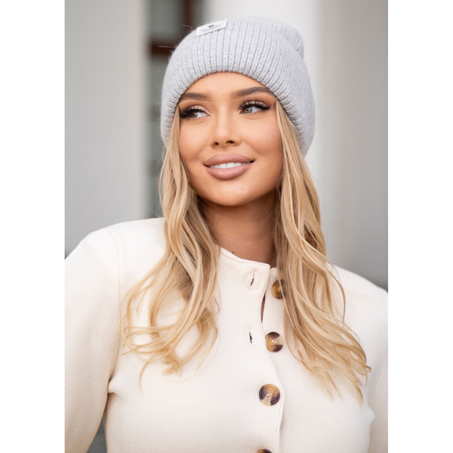 Žieminė kepurė moterims Peterson, pilka S25