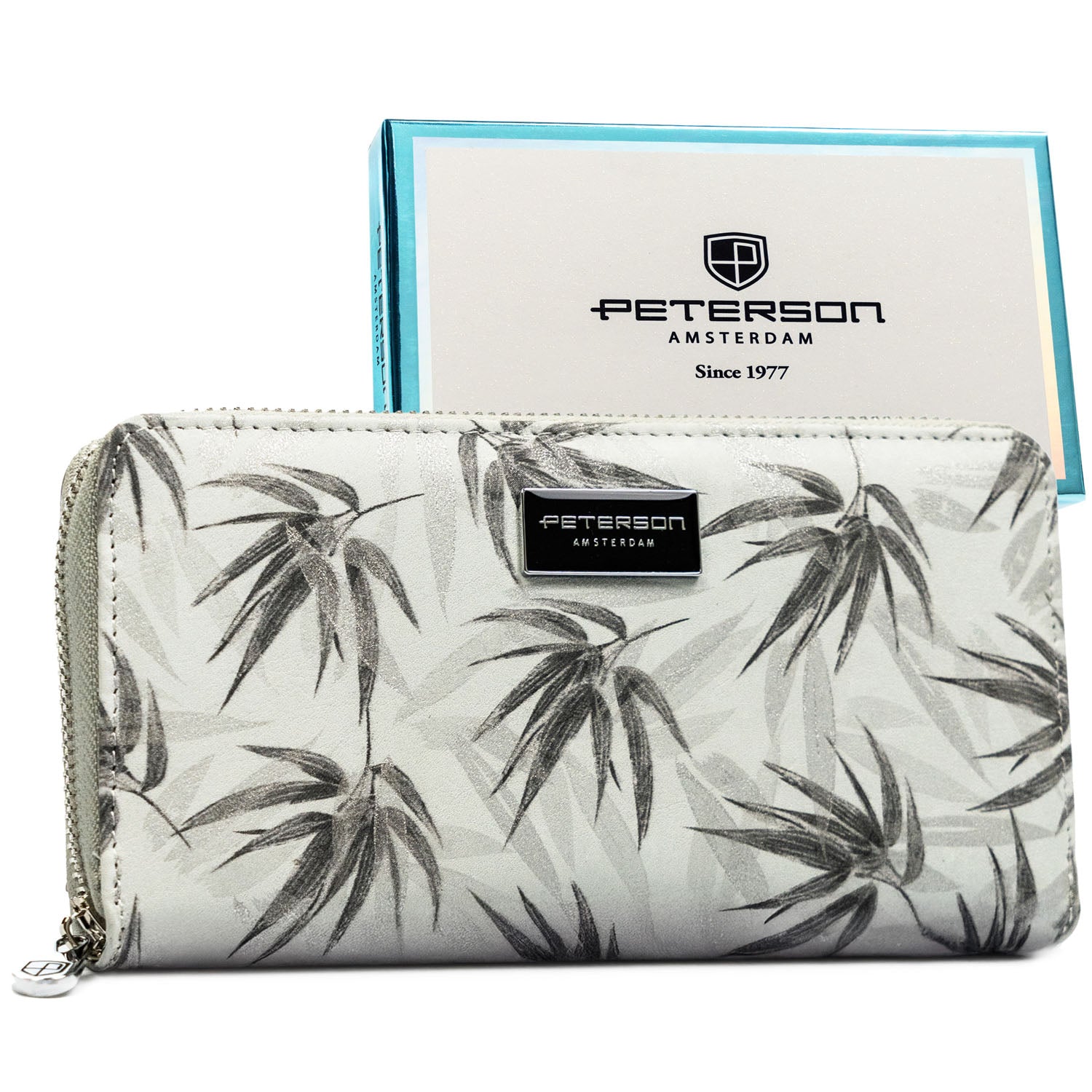 Piniginė moterims Peterson, pilkas PT96