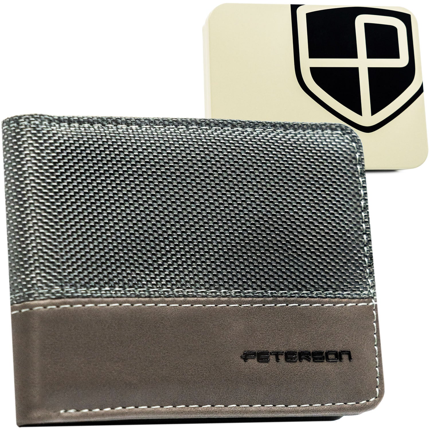 Piniginė vyrams Peterson, pilkas N439