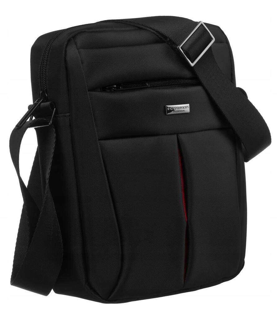 Maža rankinė vyrams Peterson, juoda RV7