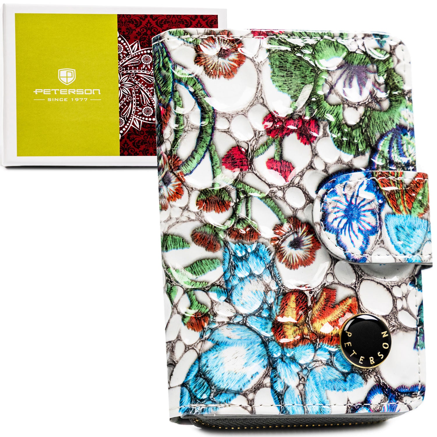 Piniginė moterims Peterson, įvairiaspalvis PT34