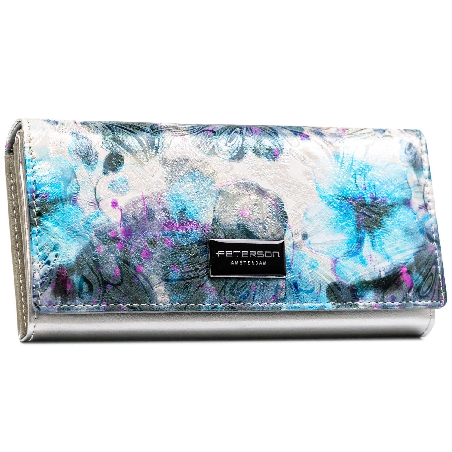 Vidutinė piniginė moterims Peterson, įvairiaspalvė PT25