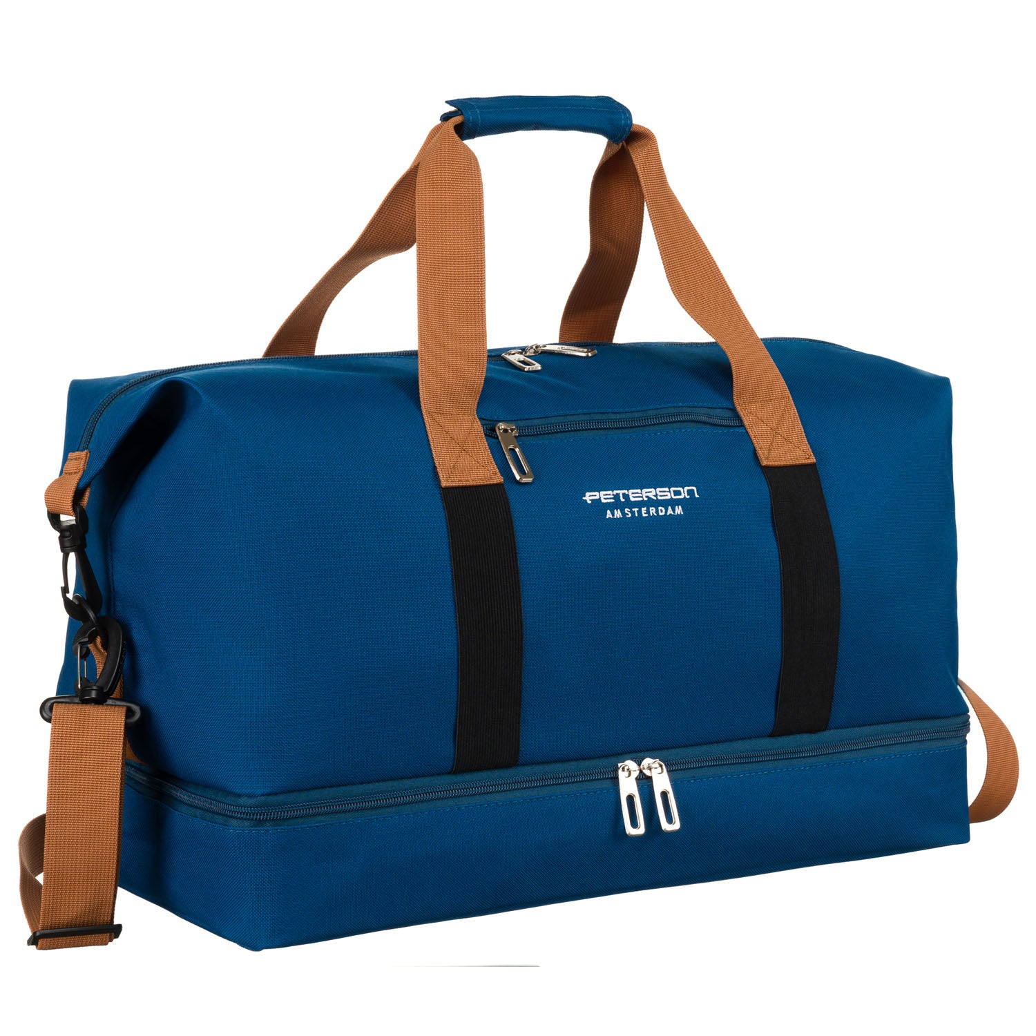 Didelė kelioninė rankinė Peterson, tamsiai mėlyna