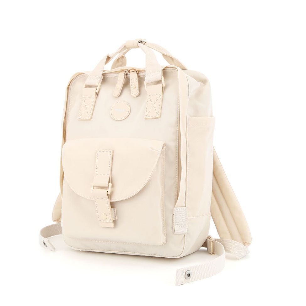 Vandeniui atsparus miesto kuprinė Himawari, kreminė