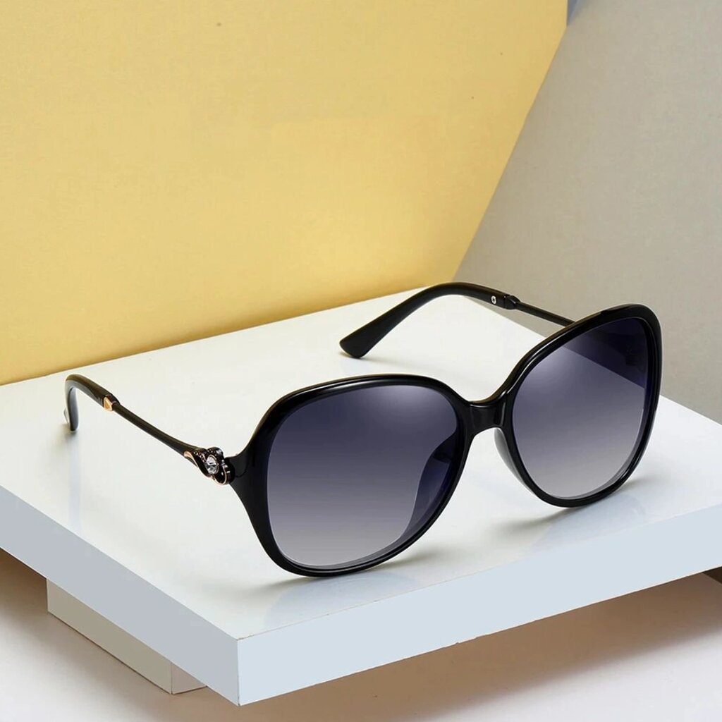 Poliarizuoti akiniai nuo saulės E34 juodi