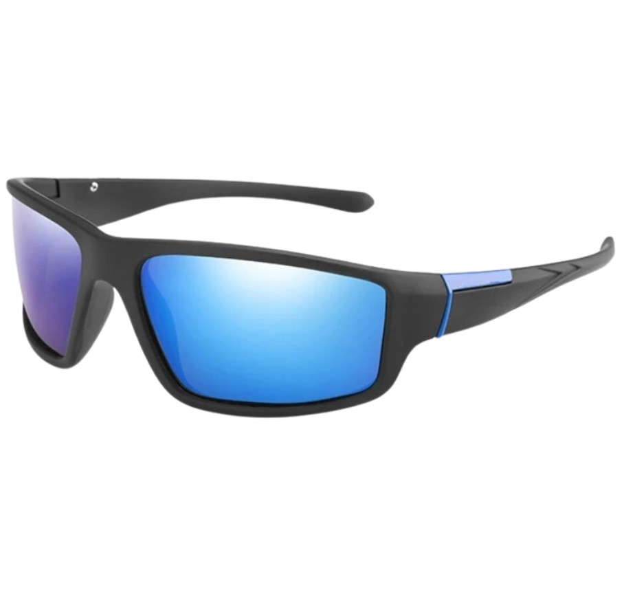 Poliarizuoti sportiniai akiniai vyrams J87, mėlyni