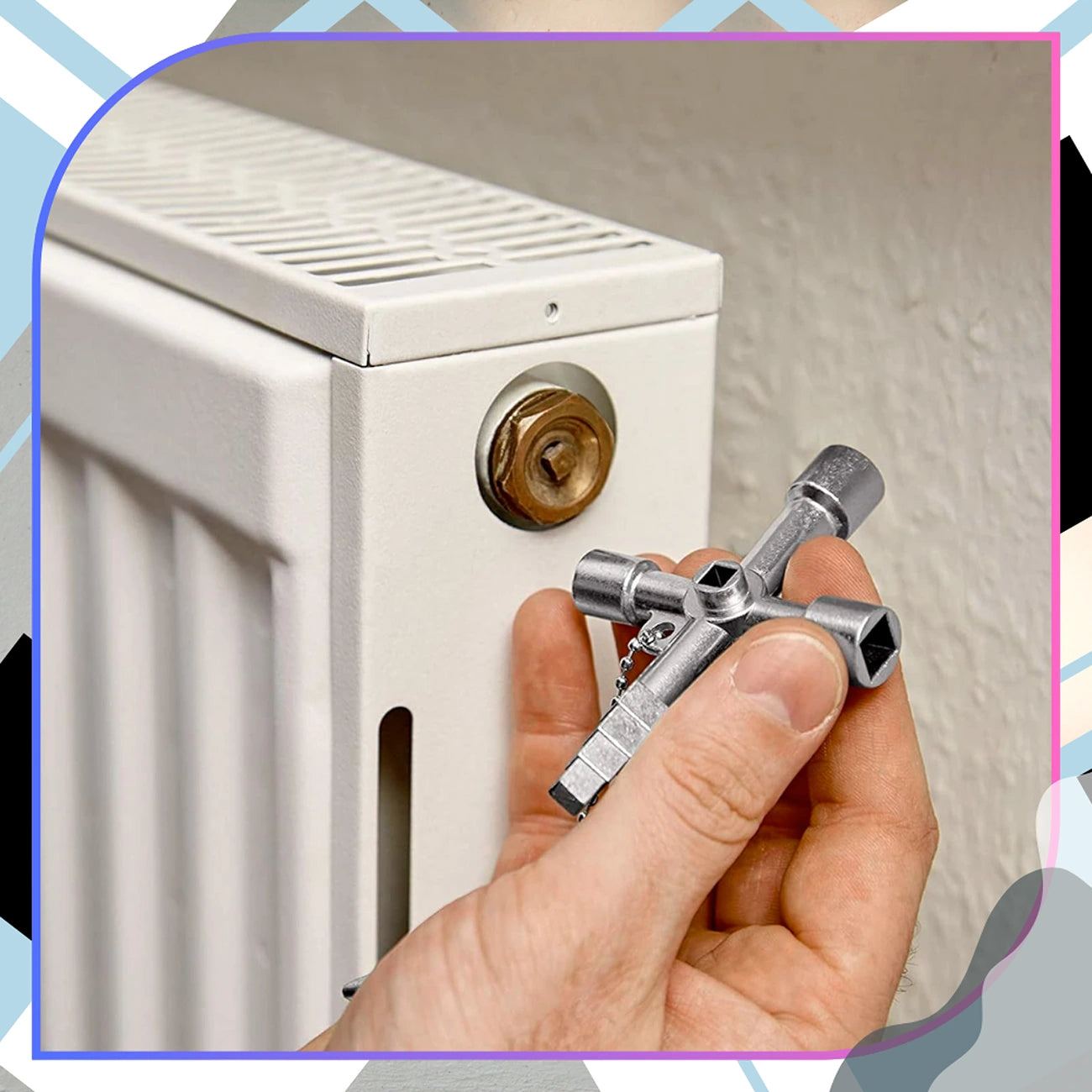 Raktas spintelėms ir skaitikliams