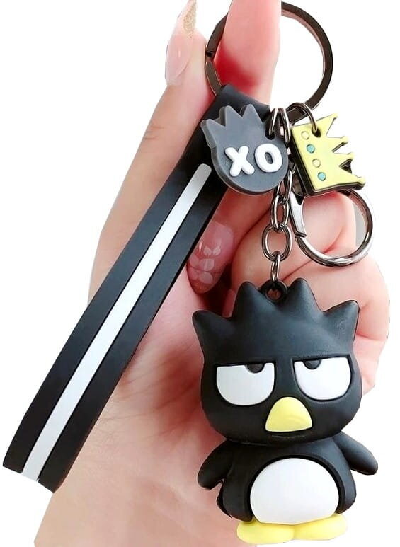 Raktų pakabukas, juodas