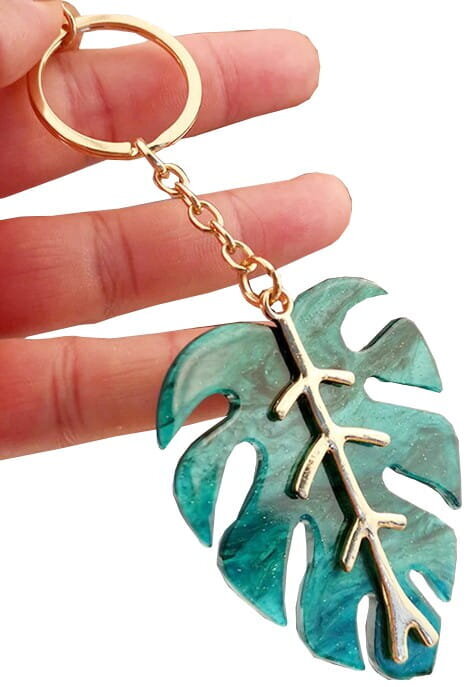 Raktų pakabukas, žalias