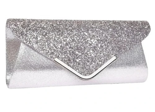 Rankinė moterims G12 sidabro spalvos R269