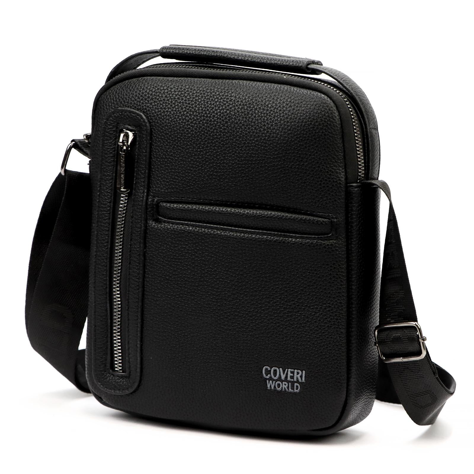 Rankinė vyrams Coveri World CW8730, juoda R266