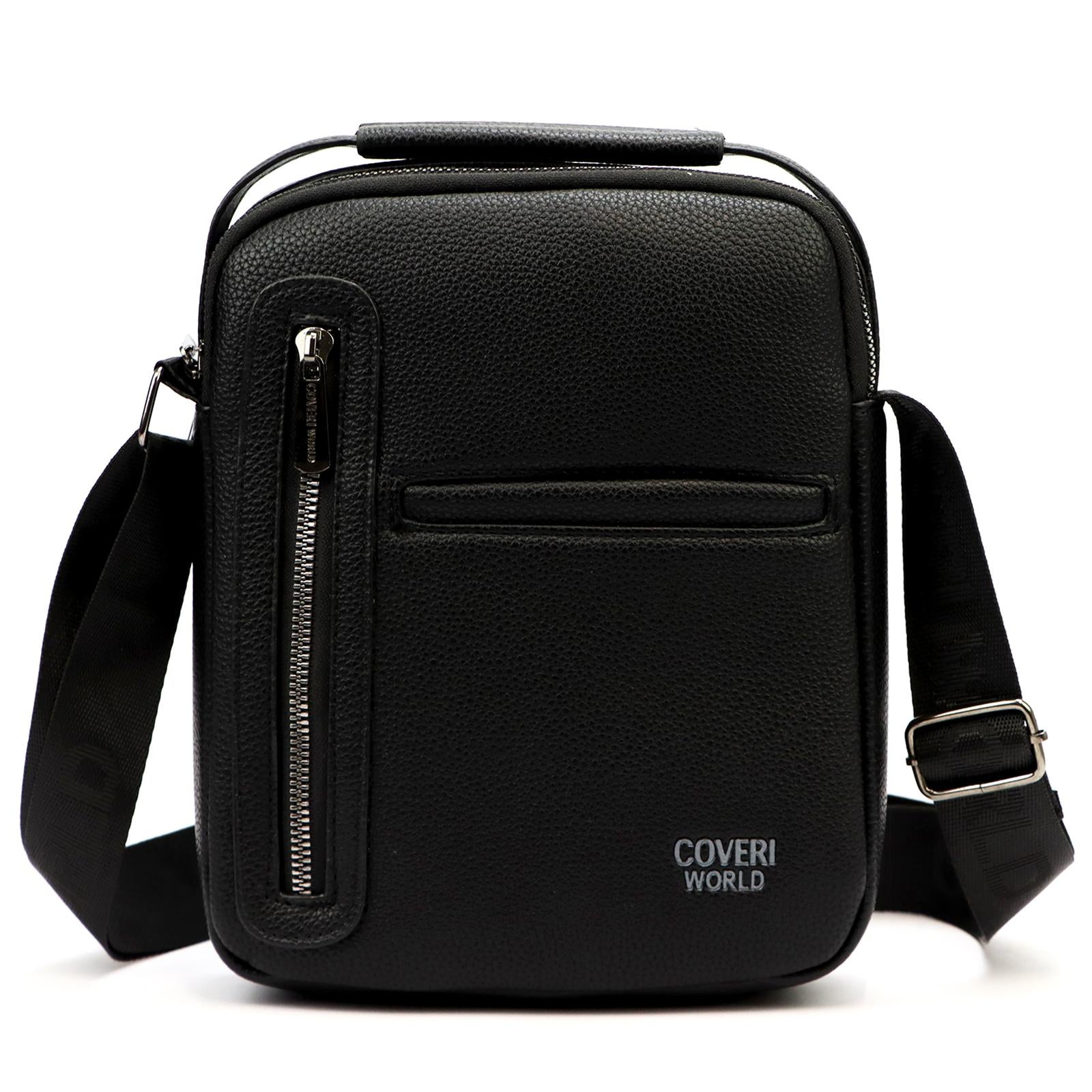 Rankinė vyrams Coveri World CW8730, juoda R266