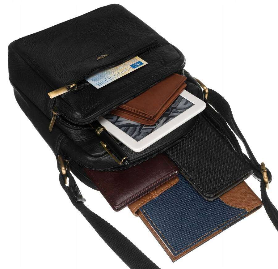 Rankinė vyrams Peterson DM1 juoda R263