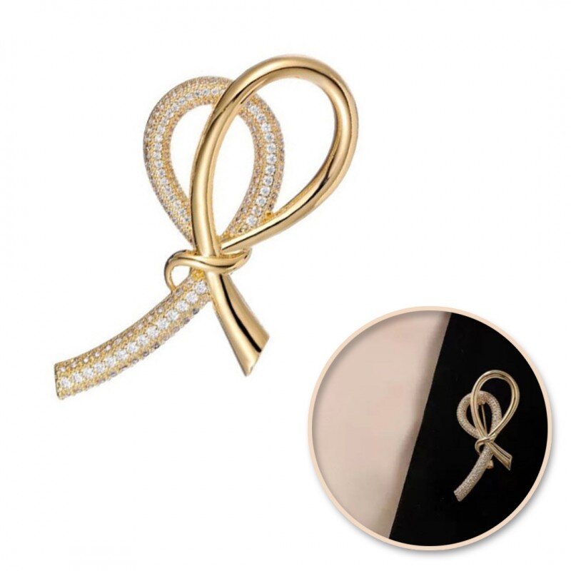 Sagė moterims V10, auksinė