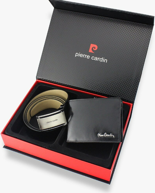 Komplektas vyrui piniginė su diržu Pierre Cardin Z1 D134