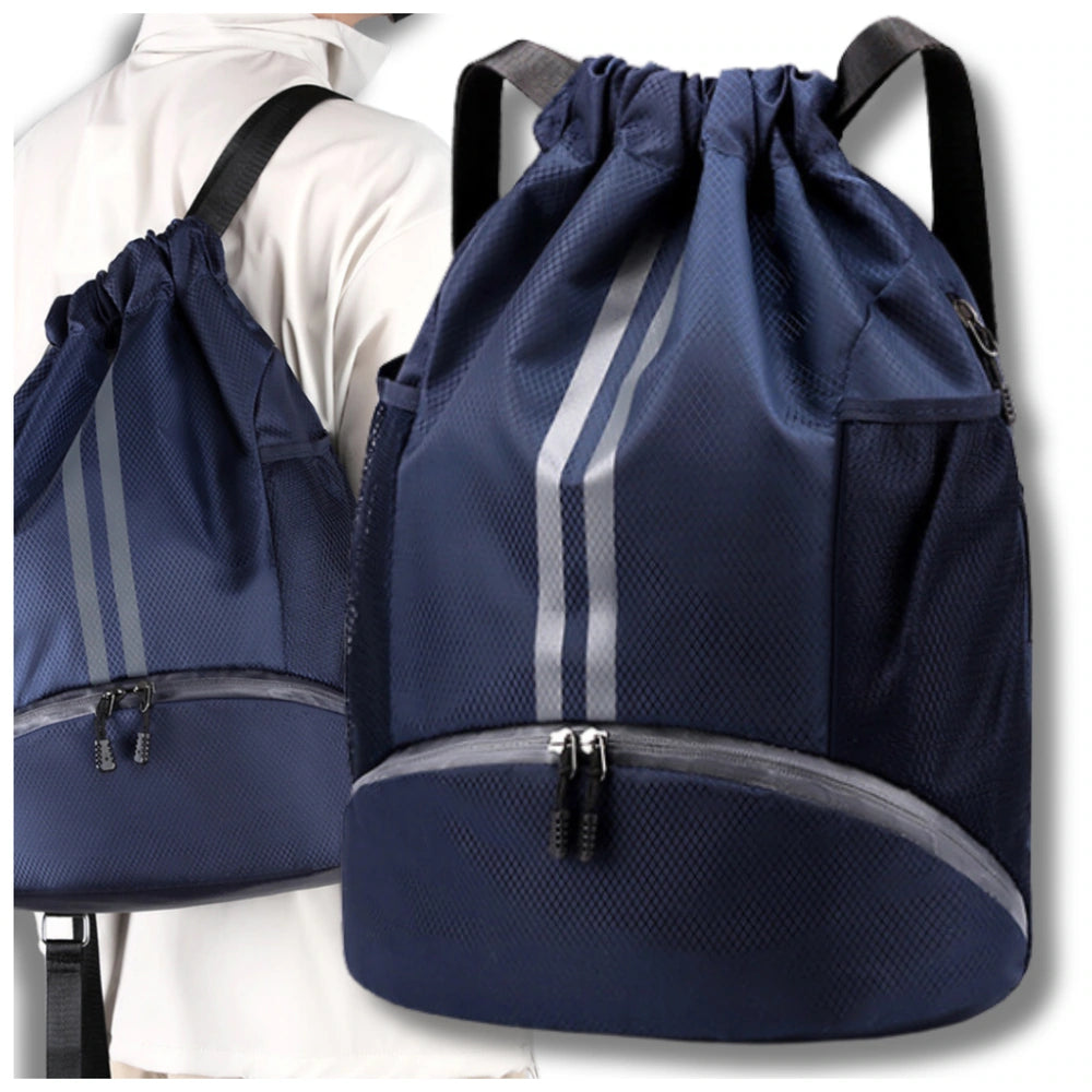 Sportinė kuprinė, tamsiai mėlyna