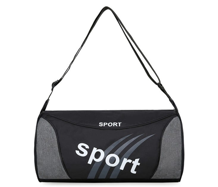 Sportinis krepšys vyrams A33, juodas/pilkas