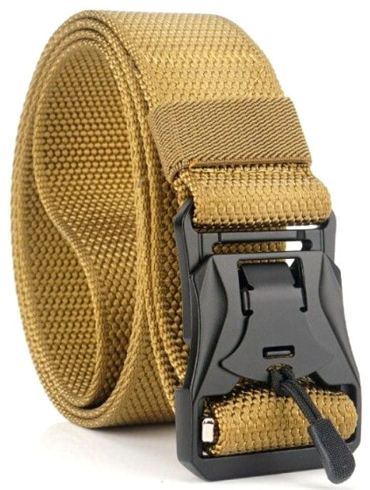 Taktinis diržas vyrams H106, smėlio spalvos D121