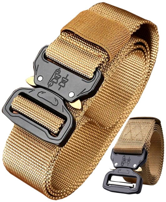 Taktinis diržas vyrams H109, smėlio spalvos