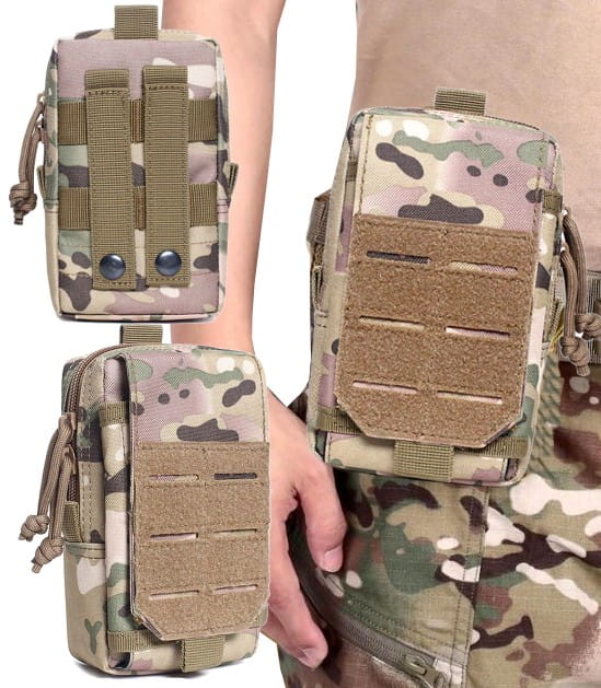 Taktinis krepšys prie diržo vyrams A125