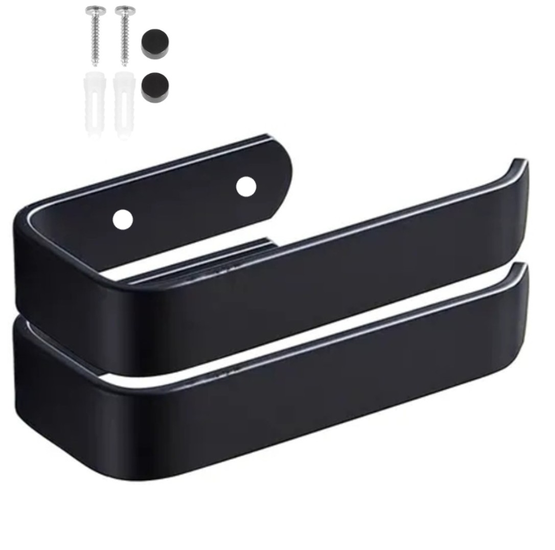 Tuoletinio popieriaus laikiklis A109, juodas