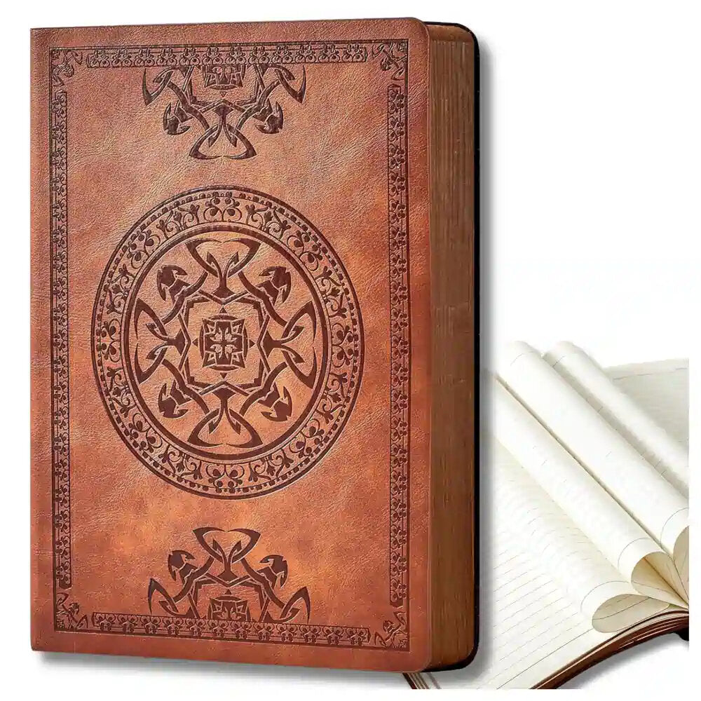 Užrašų knygelė, ruda, A6, 144 lapai