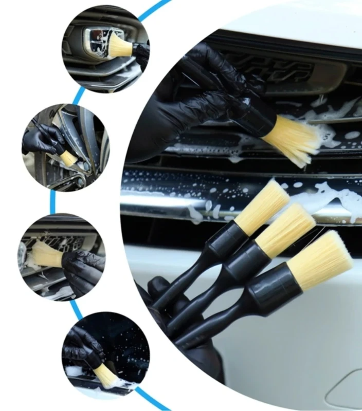 Valymo šepetėlių rinkinys 3 vnt H67