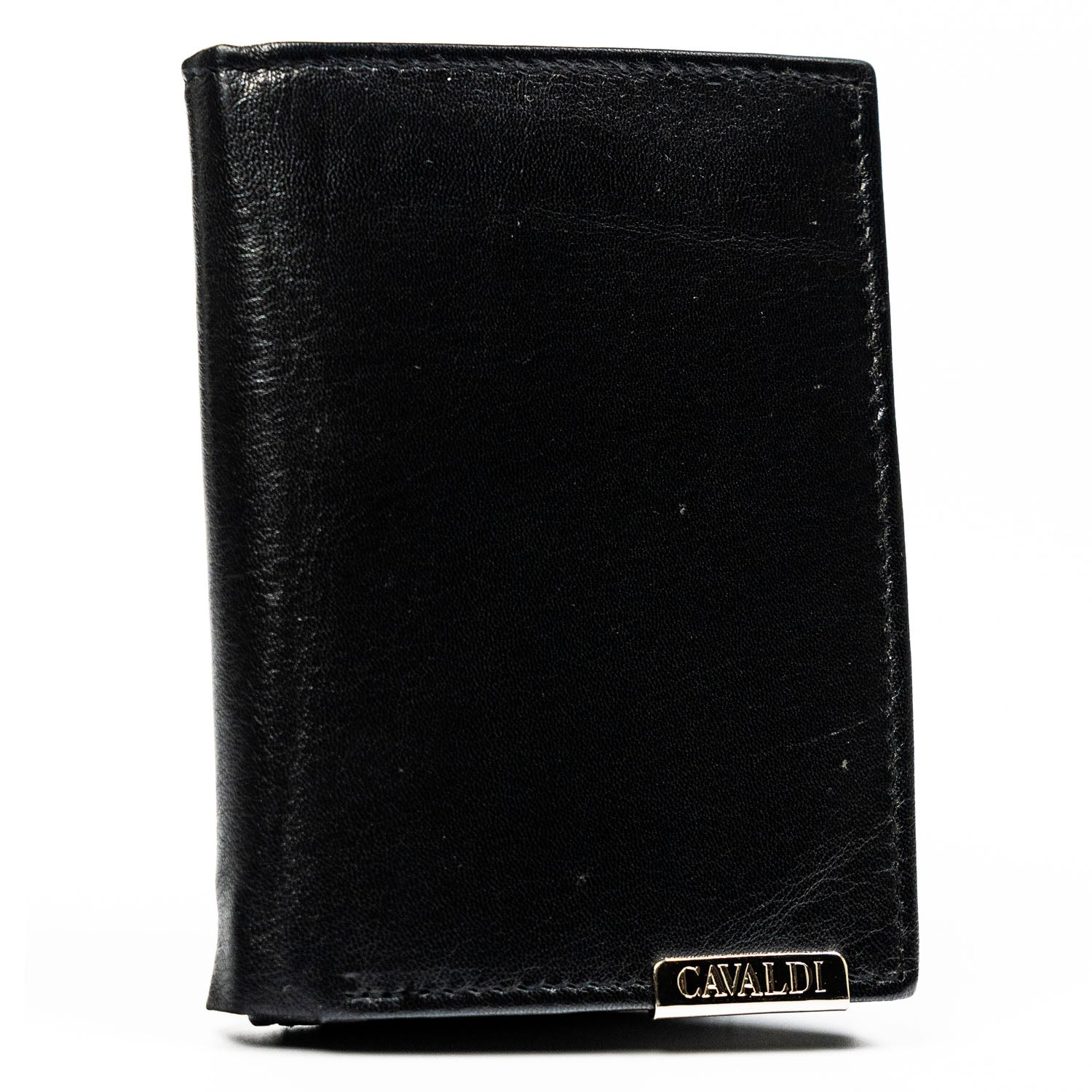 Vyriška odinė piniginė, juoda S150