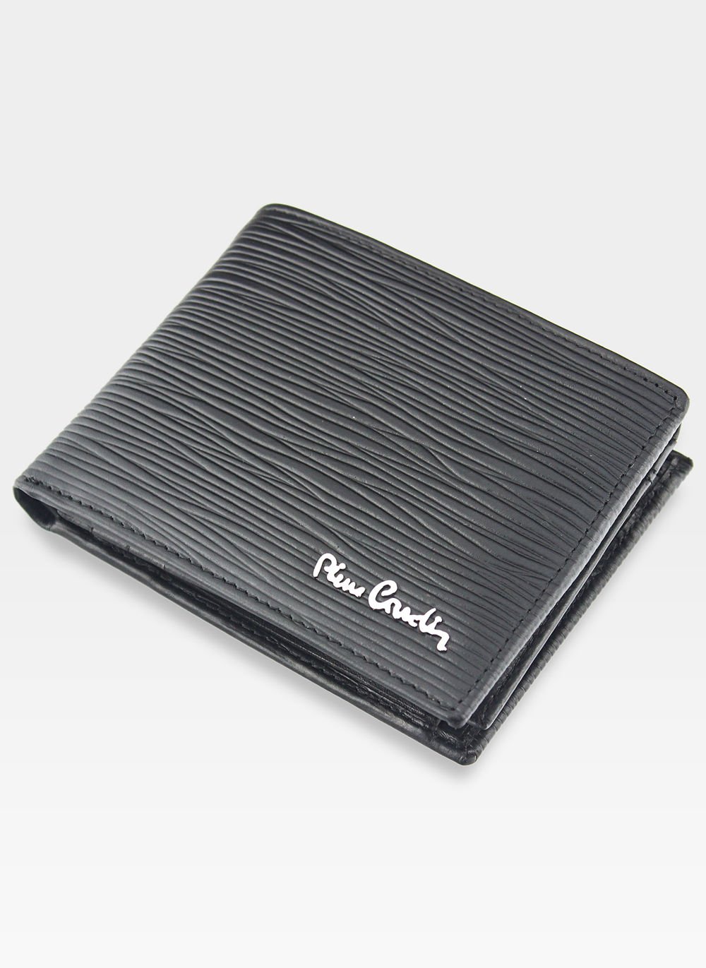 Vyriška odinė piniginė Pierre Cardin 8805 juodos spalvos S476