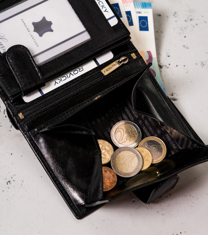 Vyriška odinė piniginė Rovicky RV116 S407