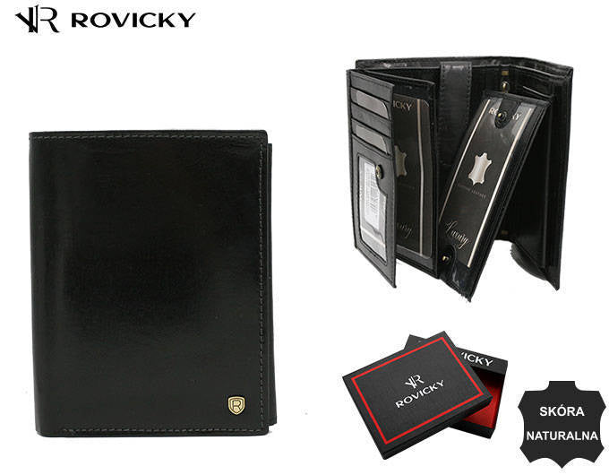 Vyriška odinė piniginė Rovicky RV132 S389