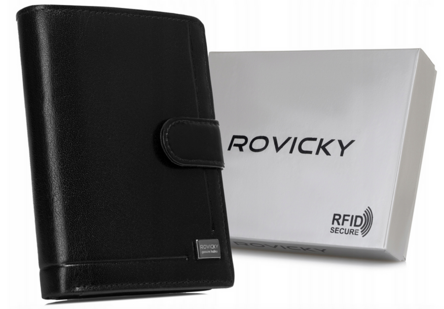 Vyriška odinė piniginė Rovicky RV198 S321