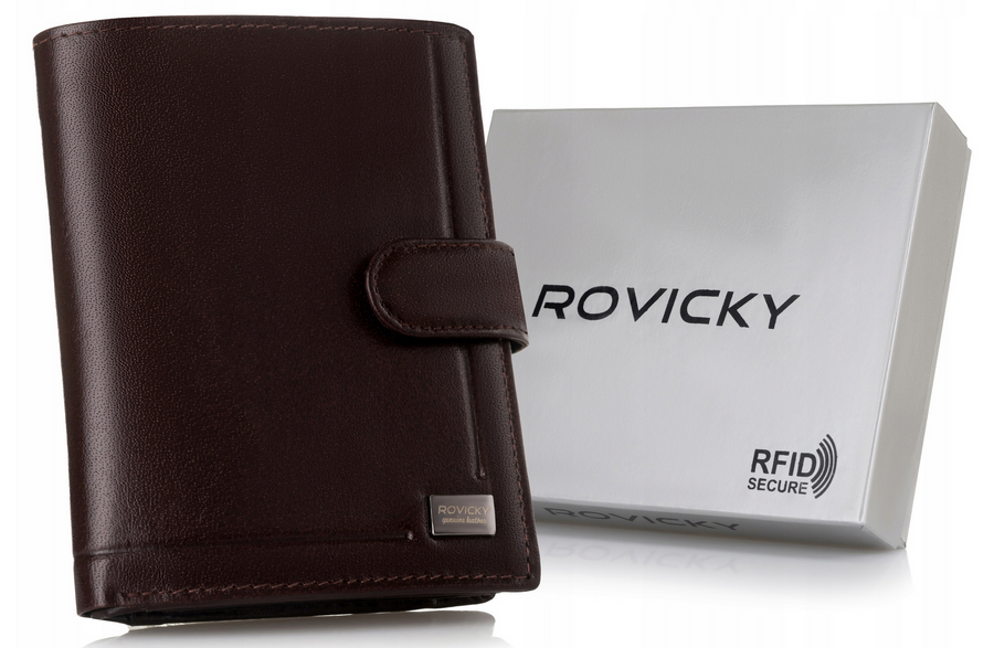 Vyriška odinė piniginė Rovicky RV205 S313