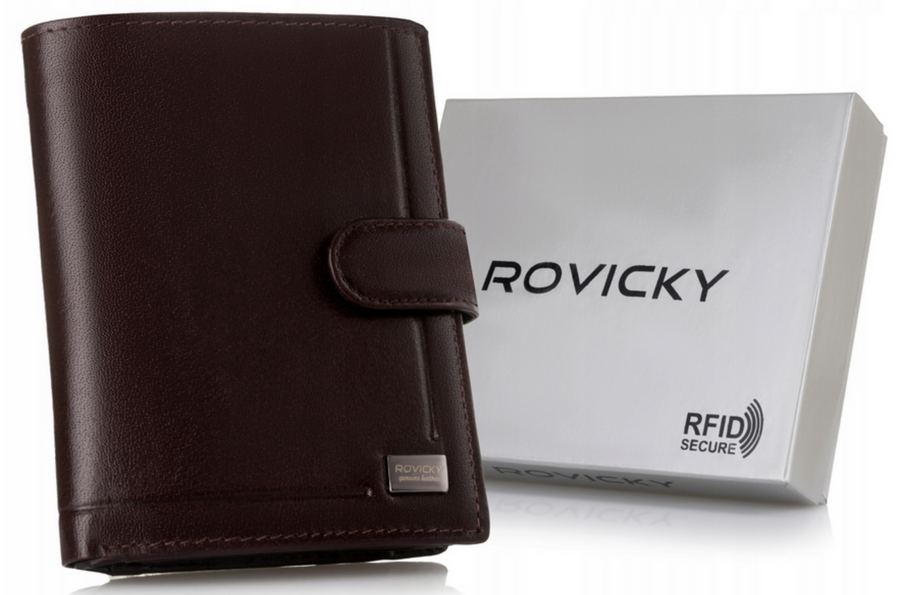 Vyriška odinė piniginė Rovicky RV205 S313