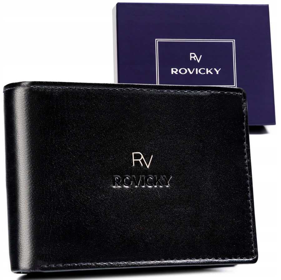Vyriška odinė piniginė Rovicky RV222 S294