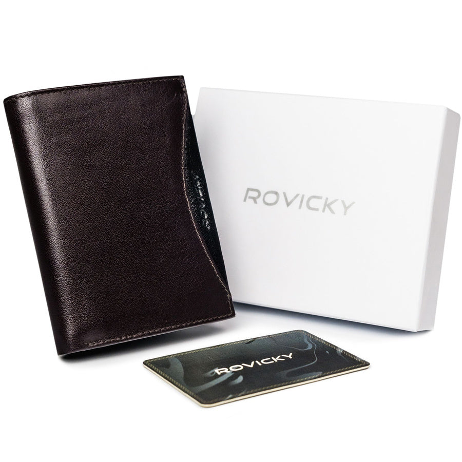Vyriška odinė piniginė Rovicky RV50 S250