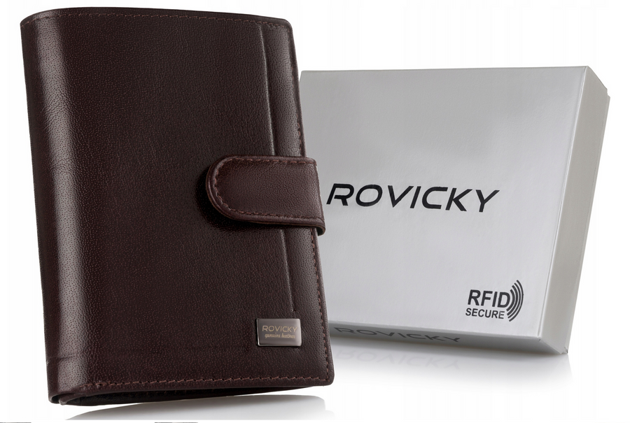 Vyriška odinė piniginė Rovicky RV85 S216