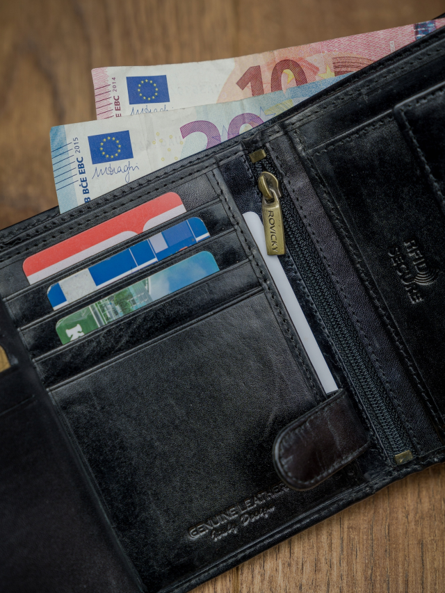 Vyriška odinė piniginė Rovicky RV94 S207